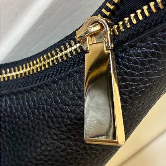 Michael Kors Dark Leather Hobo Bag - Picture 9 of 16